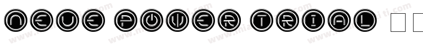 Neue Power Trial字体转换